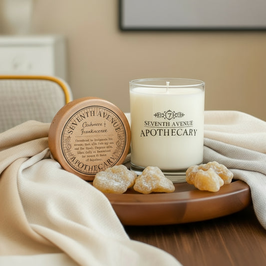 Cashmere + Frankincense - Signature Glass Candle