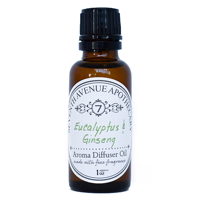 Eucalyptus + Ginseng - Aroma Diffuser Oil