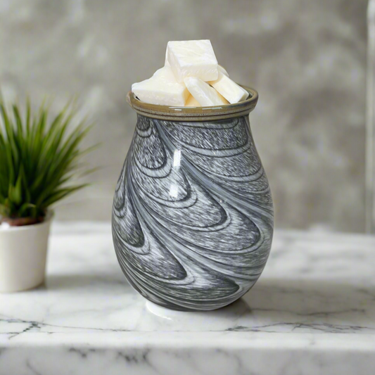 Swirl Grey Wax Warmer