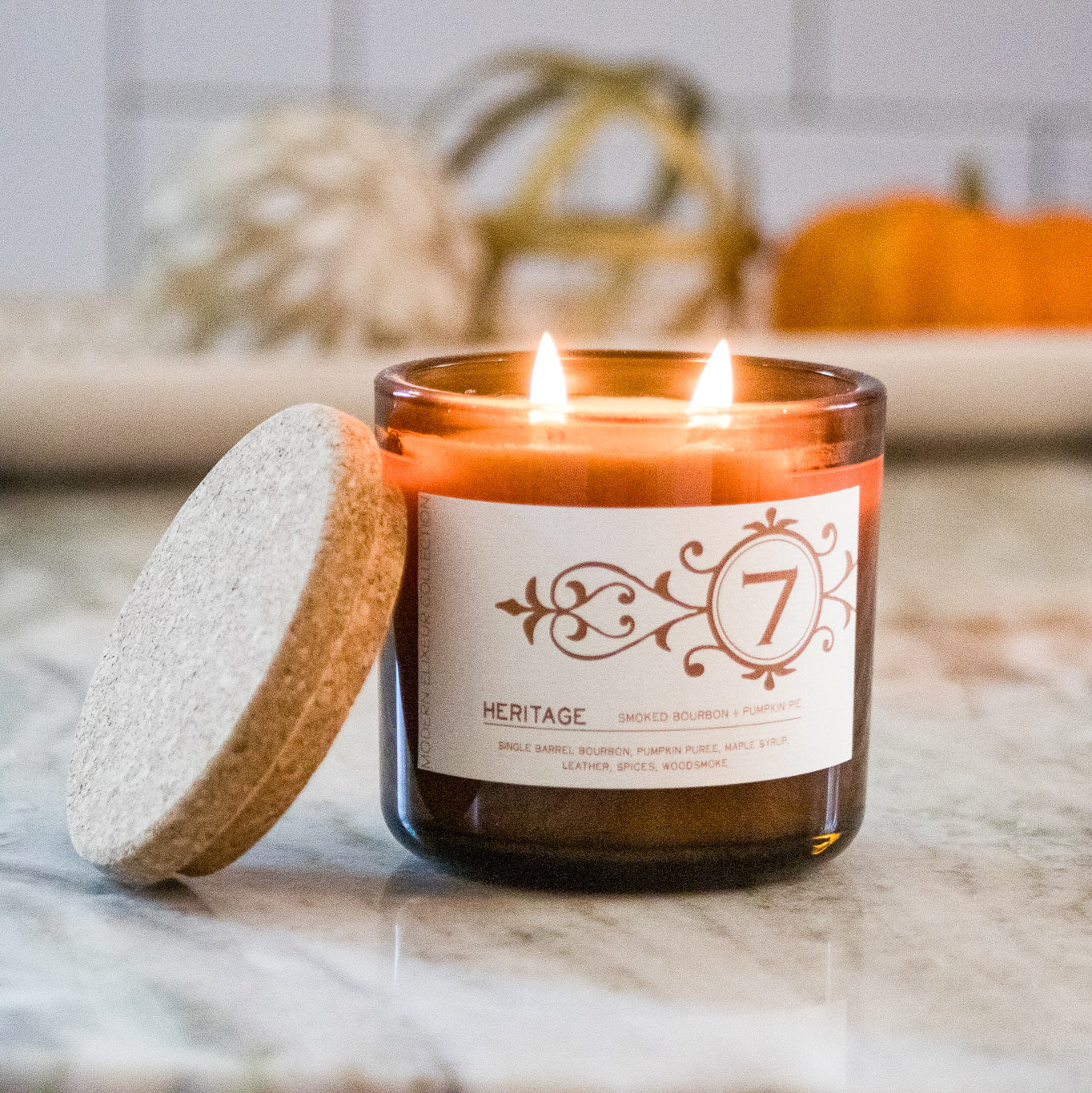 Heritage Modern Elixeur: Smoked Bourbon + Pumpkin Pie