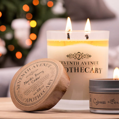 Nordic Berry + Cedar - Signature Glass Candle