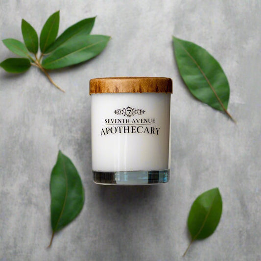 Eucalyptus + Ginseng Soy Wax Candle - Signature Glass