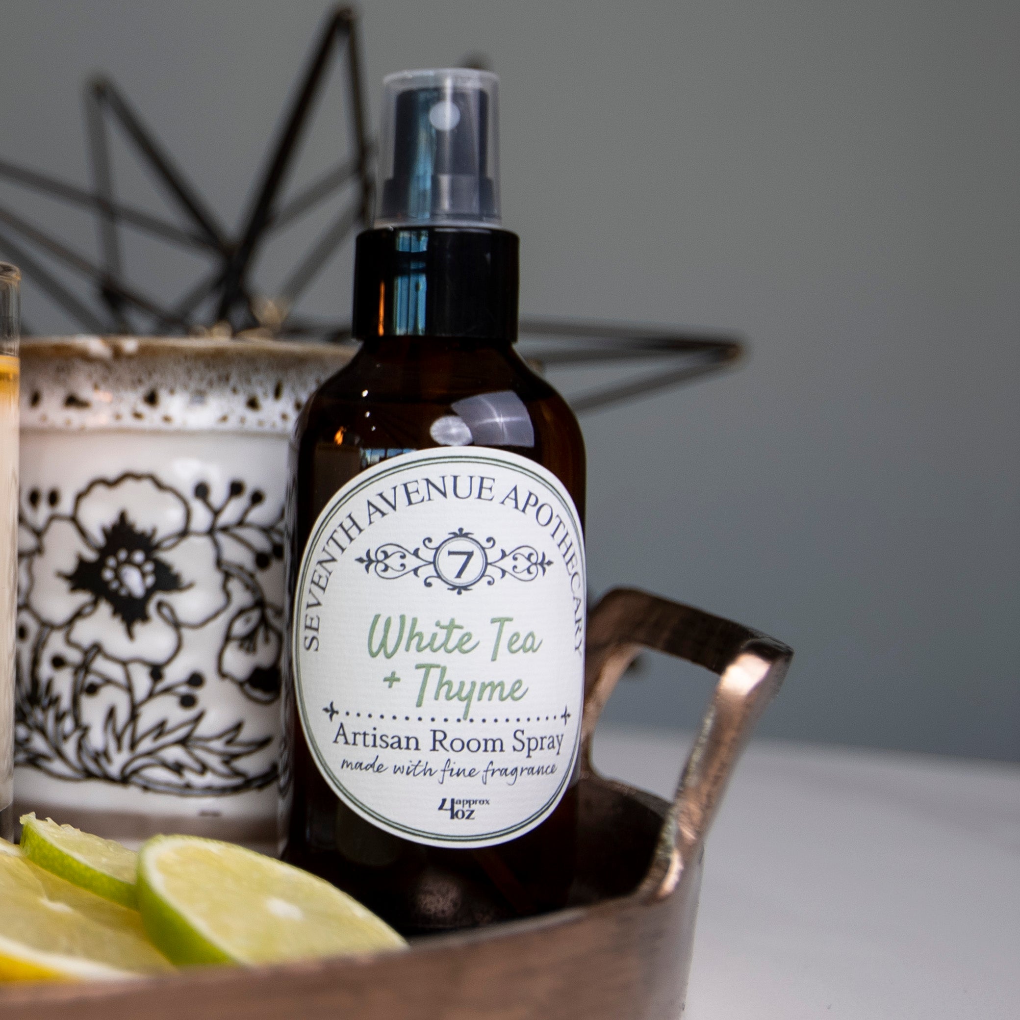 White Tea + Thyme Artisan Fragrance Room Spray – Seventh