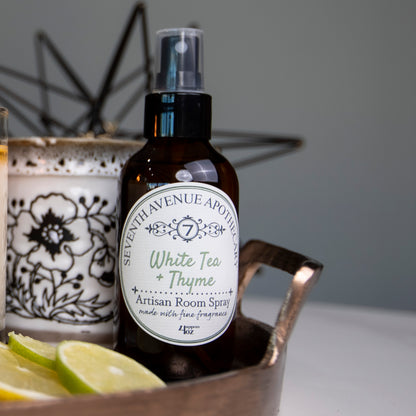 White Tea + Thyme Artisan Fragrance Room Spray