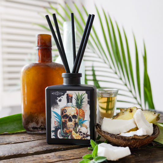 Spiced Rum + Coconut - Reed Diffuser