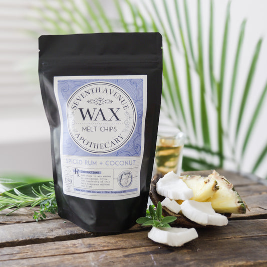 Spiced Rum + Coconut Wax Melt Chips
