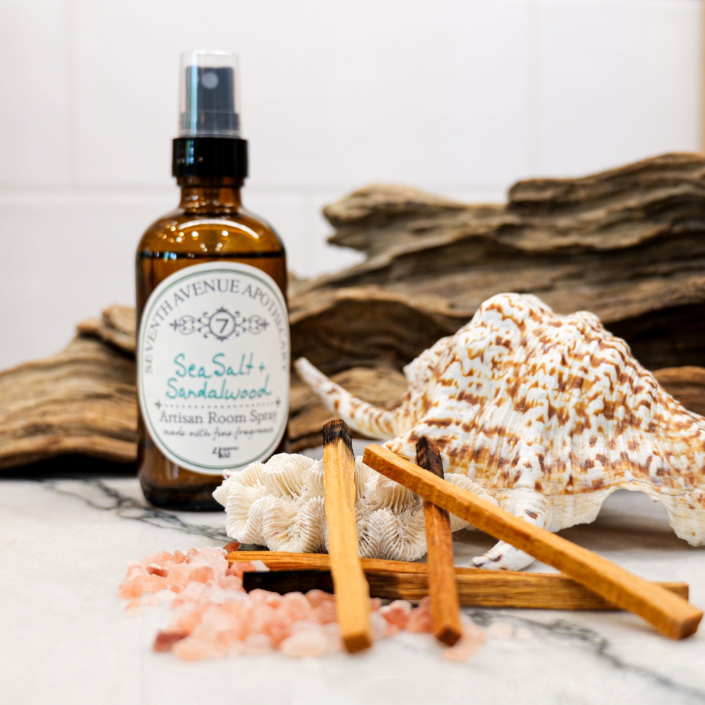 Sea Salt + Sandalwood Artisan Fragrance Room Spray