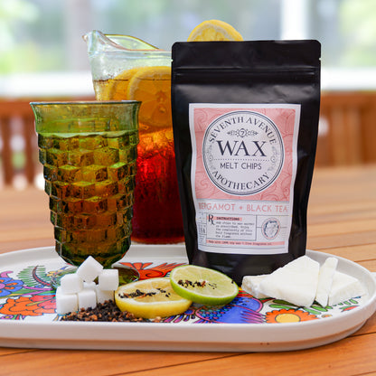 Bergamot + Black Tea Wax Melt Chips