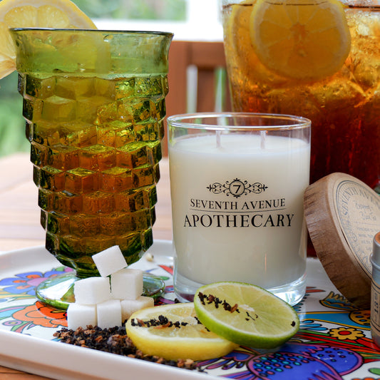 Bergamot + Black Tea Soy Wax Candle - Signature Glass
