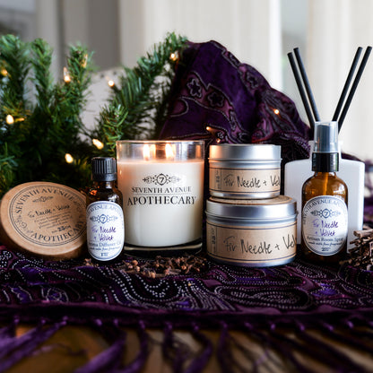 Fir Needle + Velvet - Travel Tin Candle