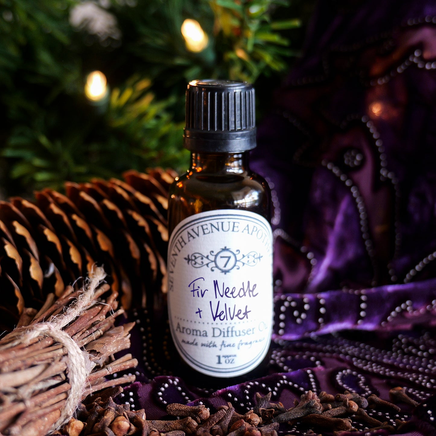 Fir Needle + Velvet - Aroma Diffuser Oil
