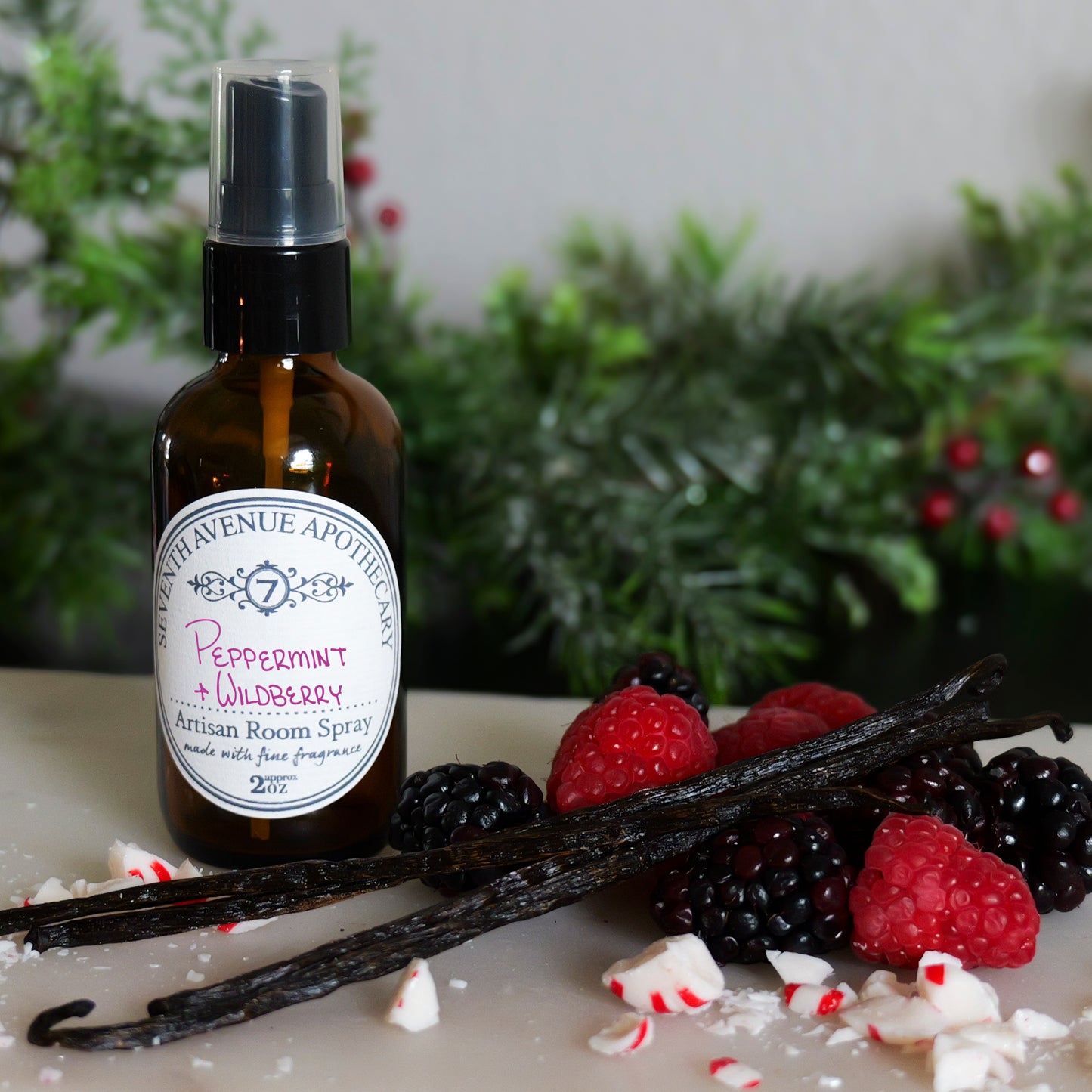 Peppermint + Wildberry - Artisan Room Spray
