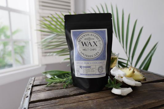 Spiced Rum + Coconut Wax Melt Chips