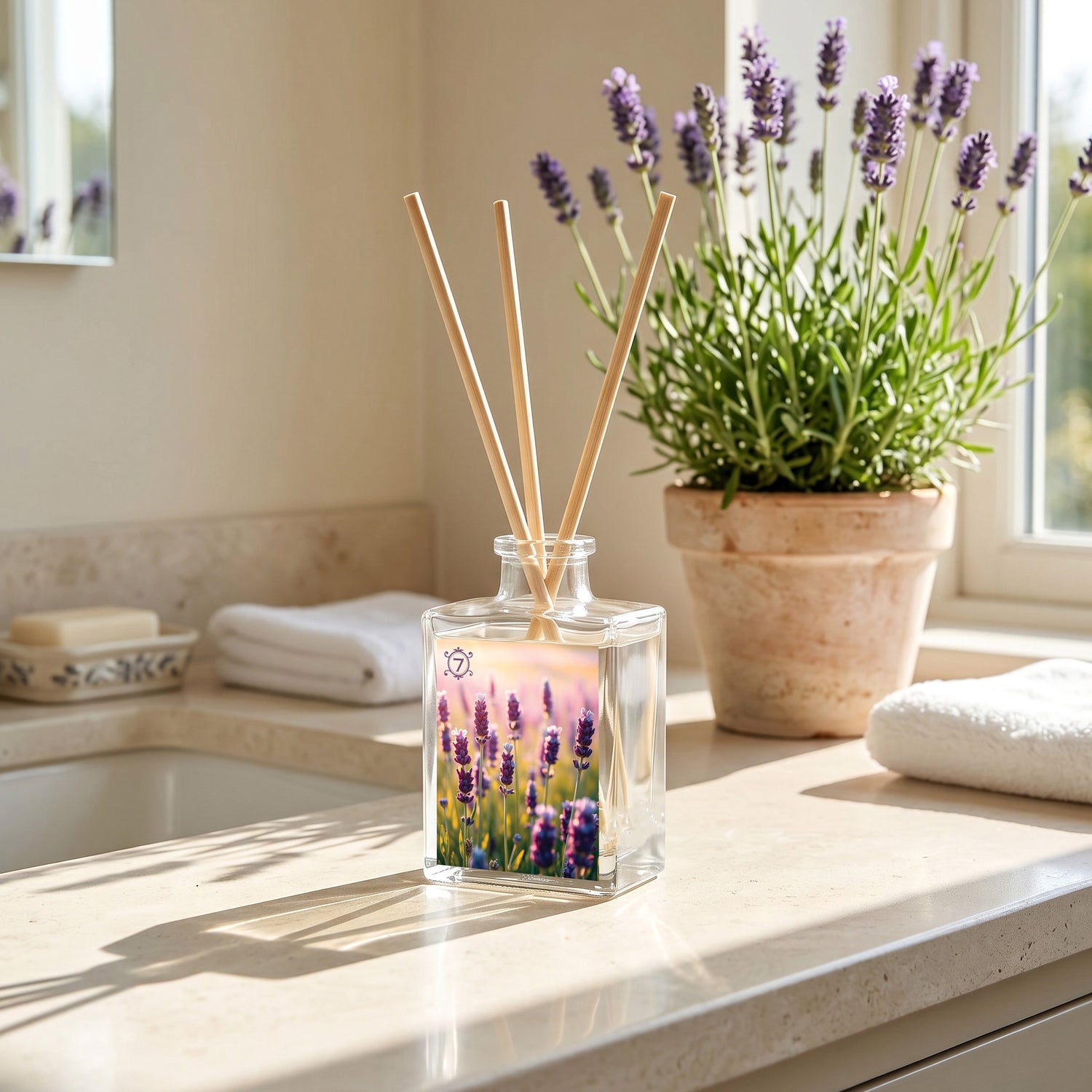 Lavender + Black Pepper - Reed Diffuser