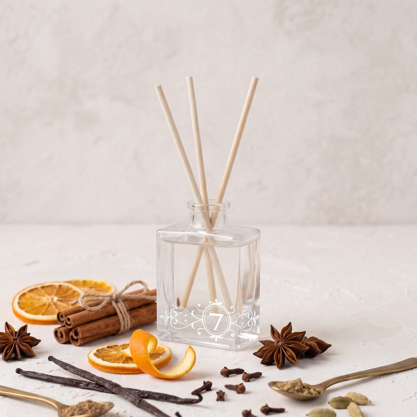 Cinnamon + Vanilla Bean - Reed Diffuser