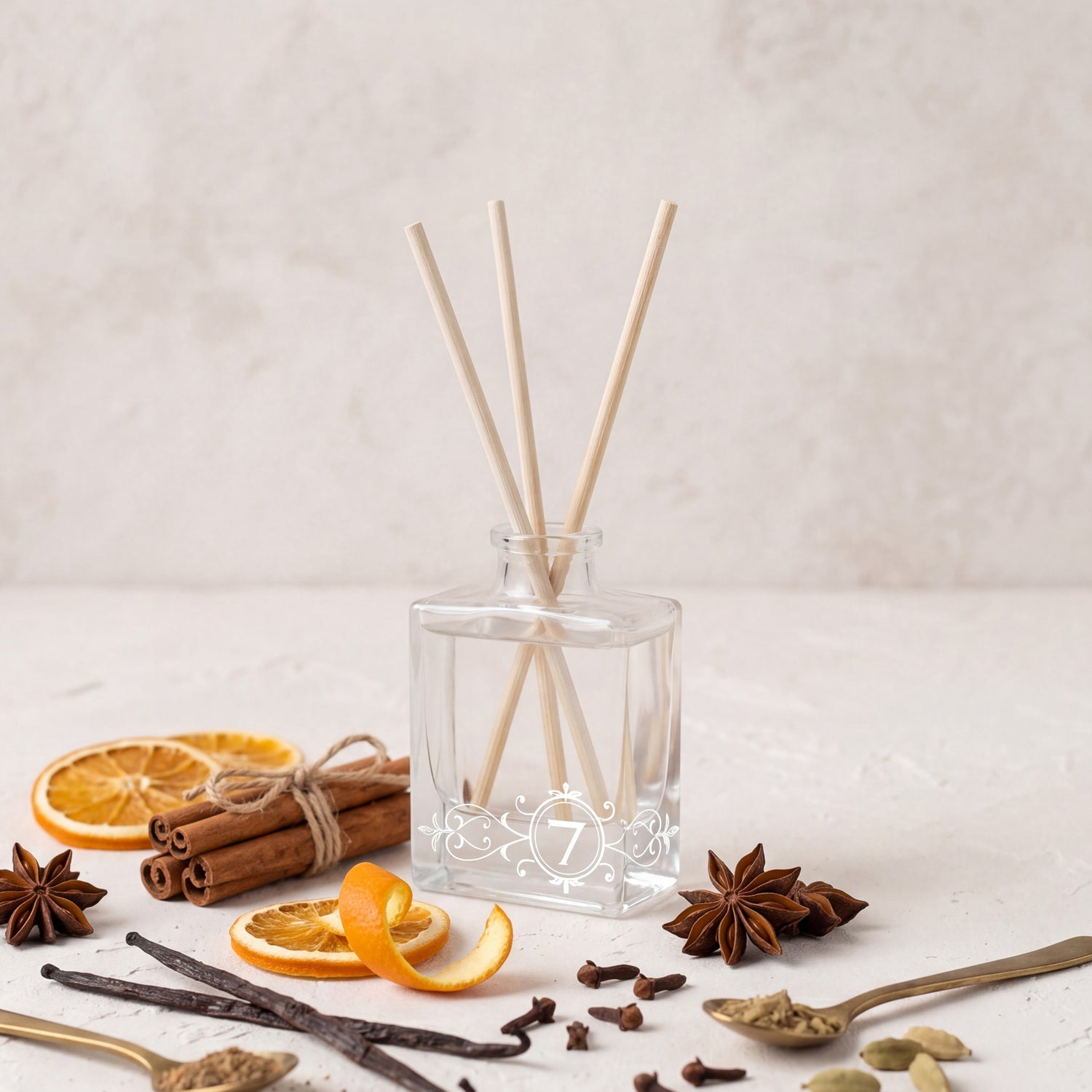 Cinnamon + Vanilla Bean - Reed Diffuser