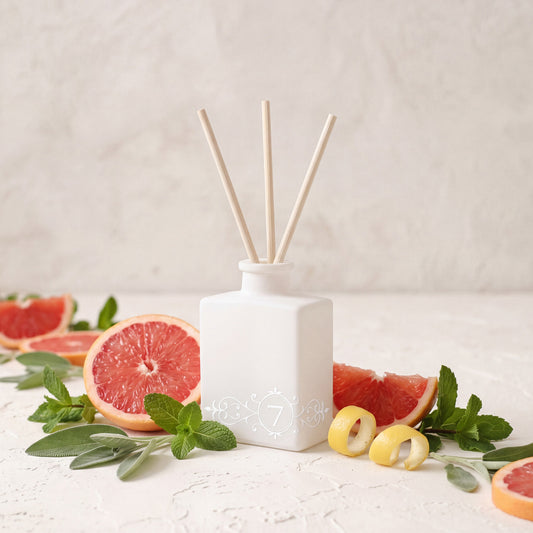Minted Grapefruit + Sage - Reed Diffuser