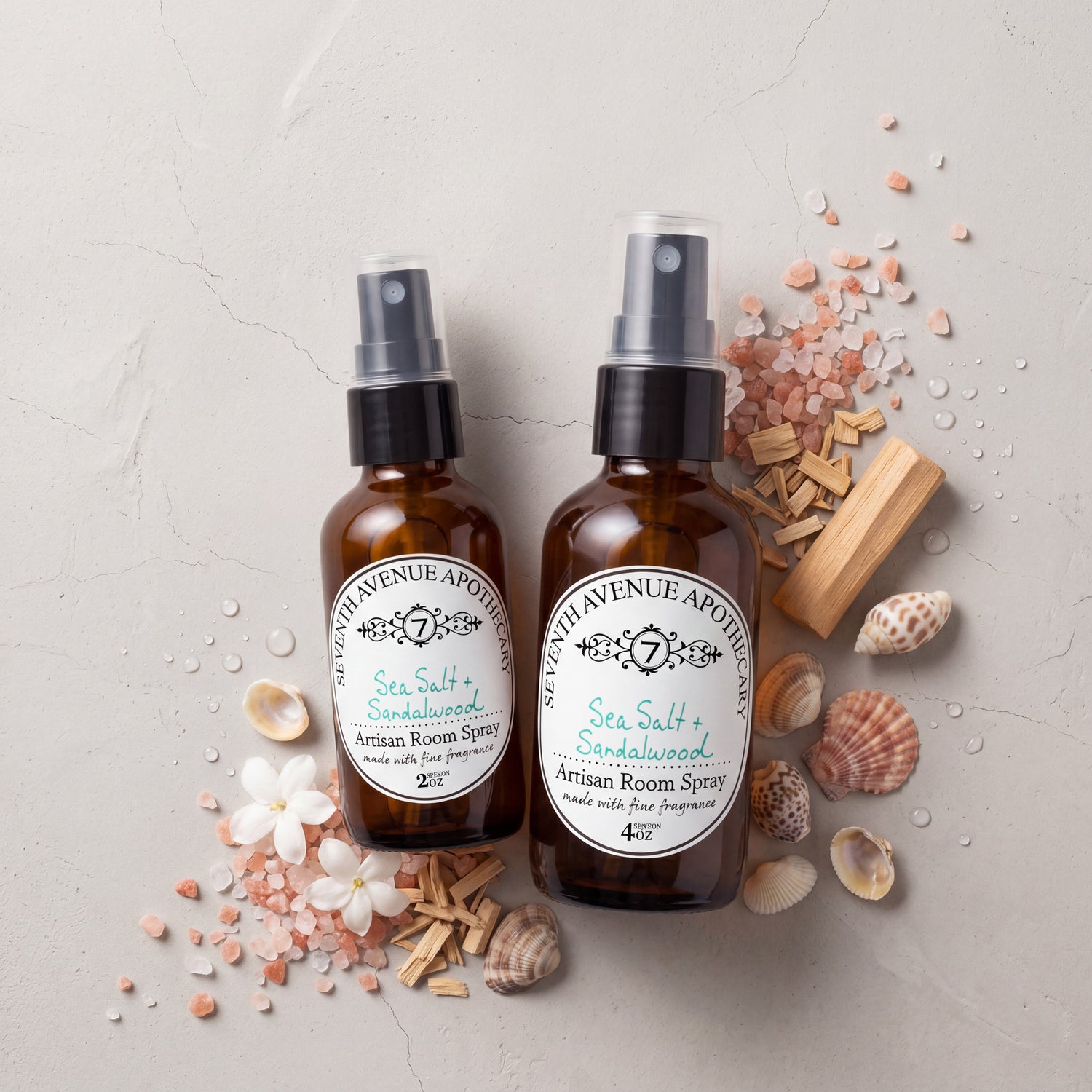 Sea Salt + Sandalwood - Artisan Room Spray