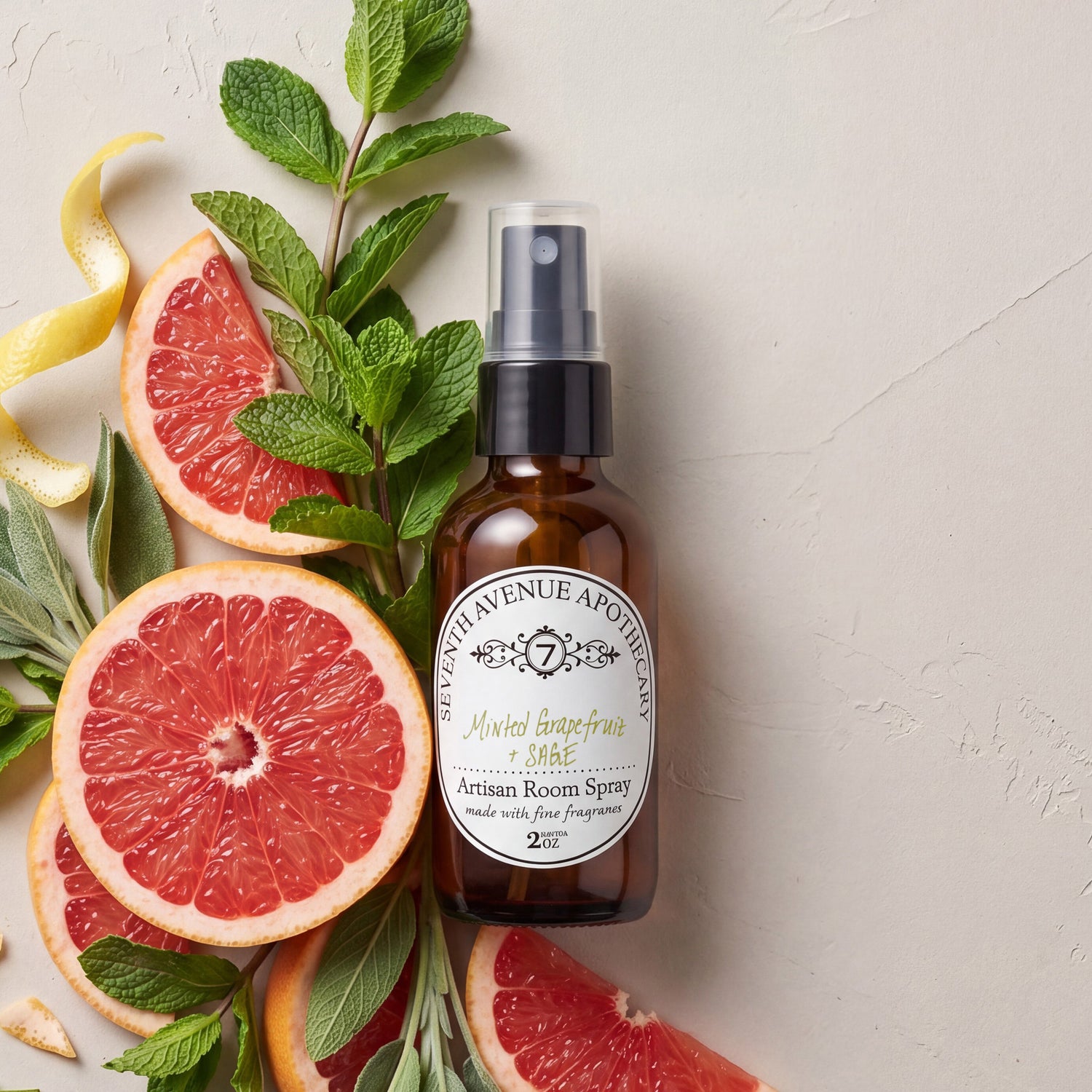 Minted Grapefruit + Sage - Artisan Room Spray