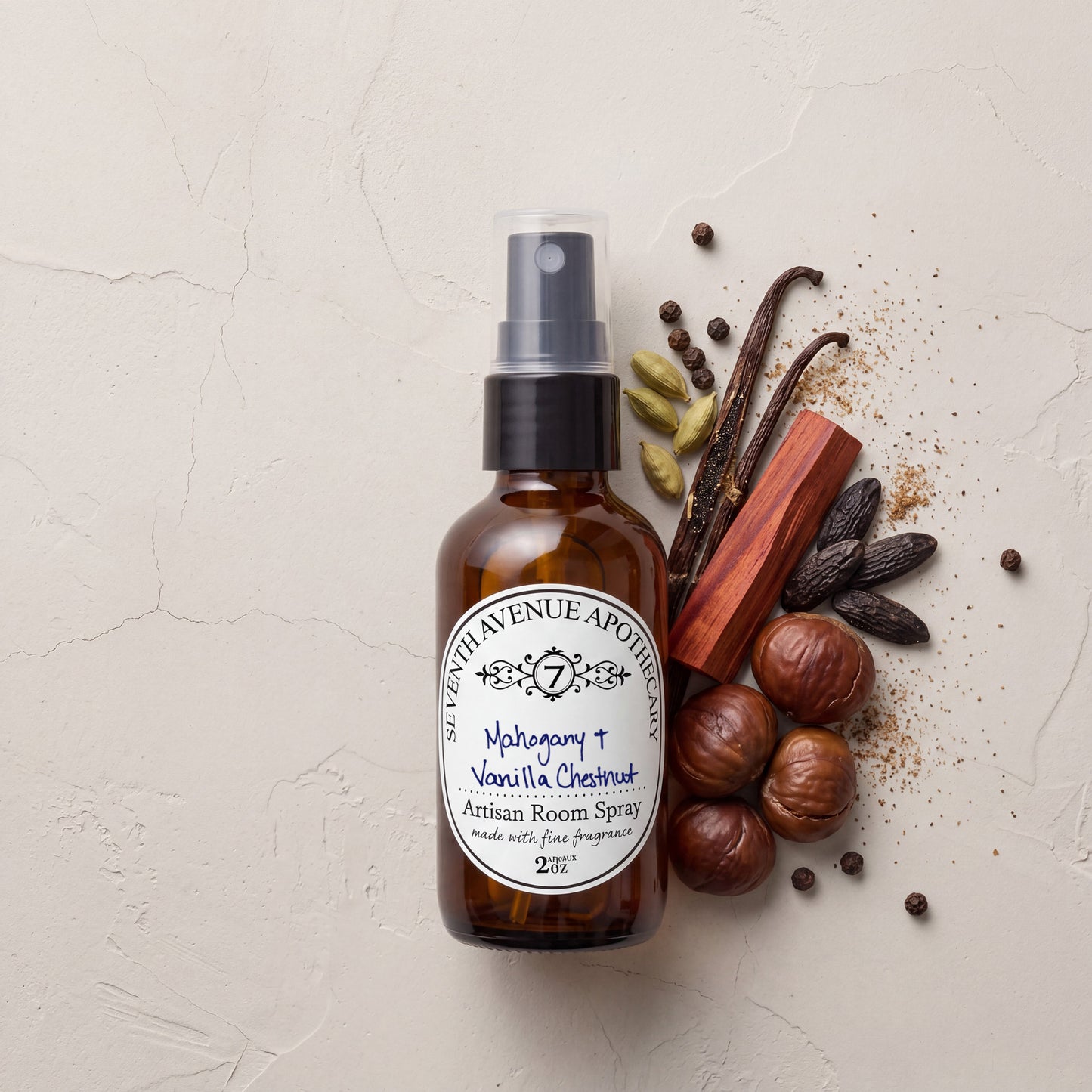 Mahogany + Vanilla Chestnut - Artisan Room Spray