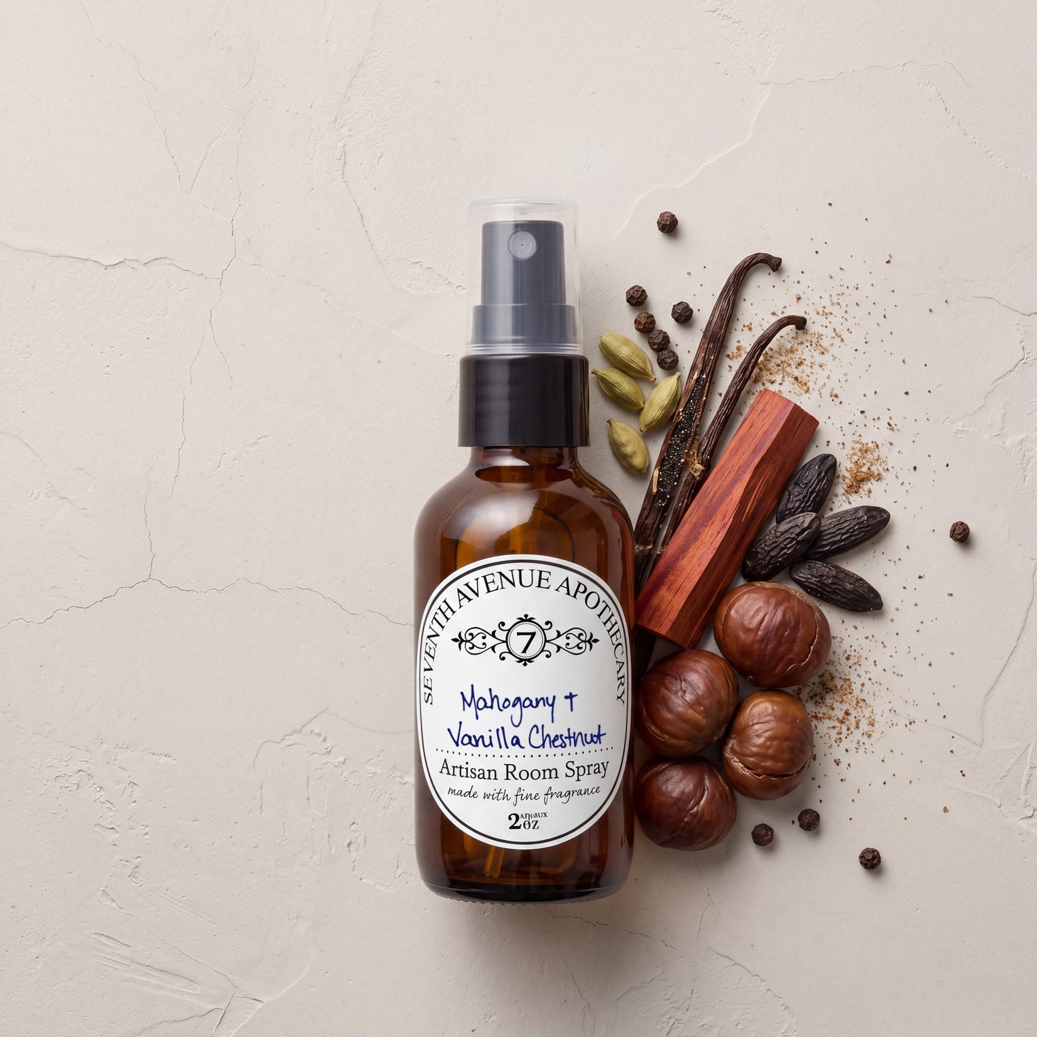 Mahogany + Vanilla Chestnut - Artisan Room Spray