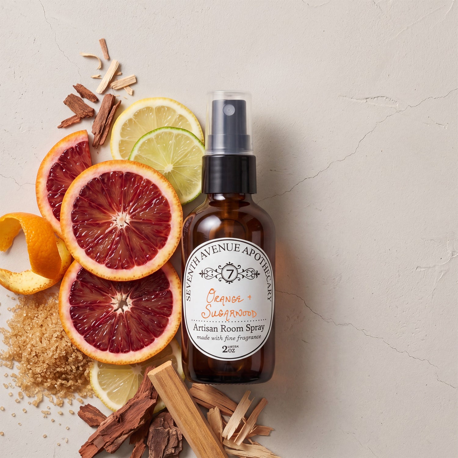 Orange + Sugarwood - Artisan Room Spray