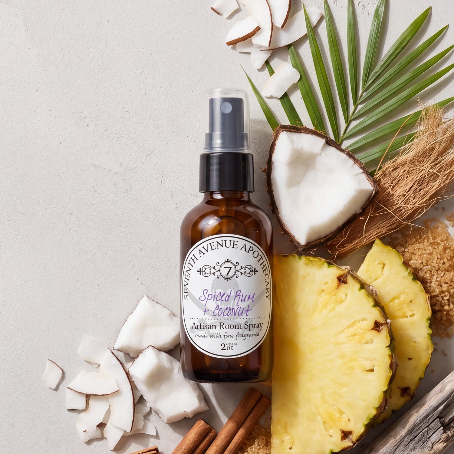 Spiced Rum + Coconut - Artisan Room Spray