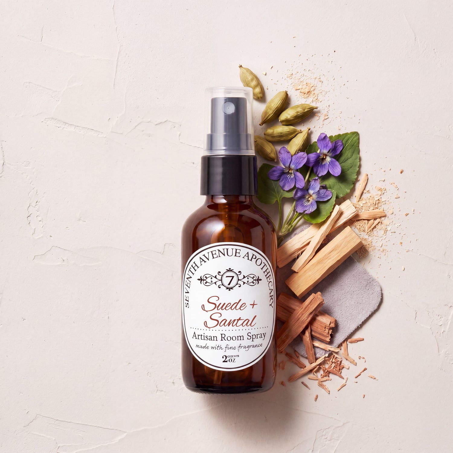 Suede + Santal - Artisan Room Spray