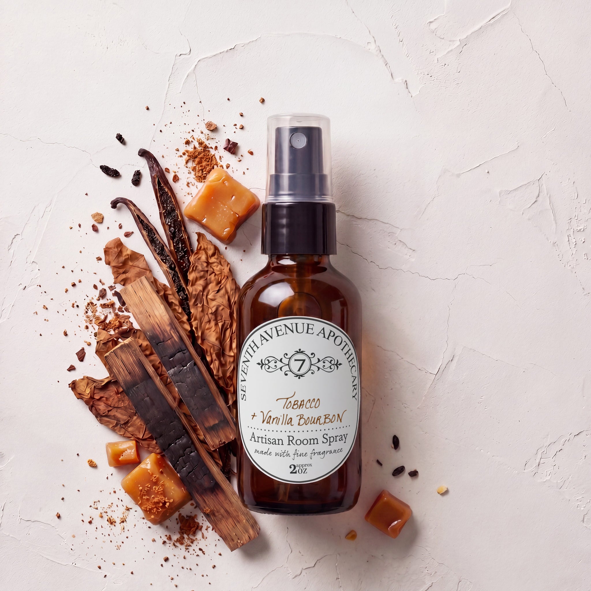 Tobacco + Vanilla Bourbon - Artisan Room Spray – Seventh Avenue