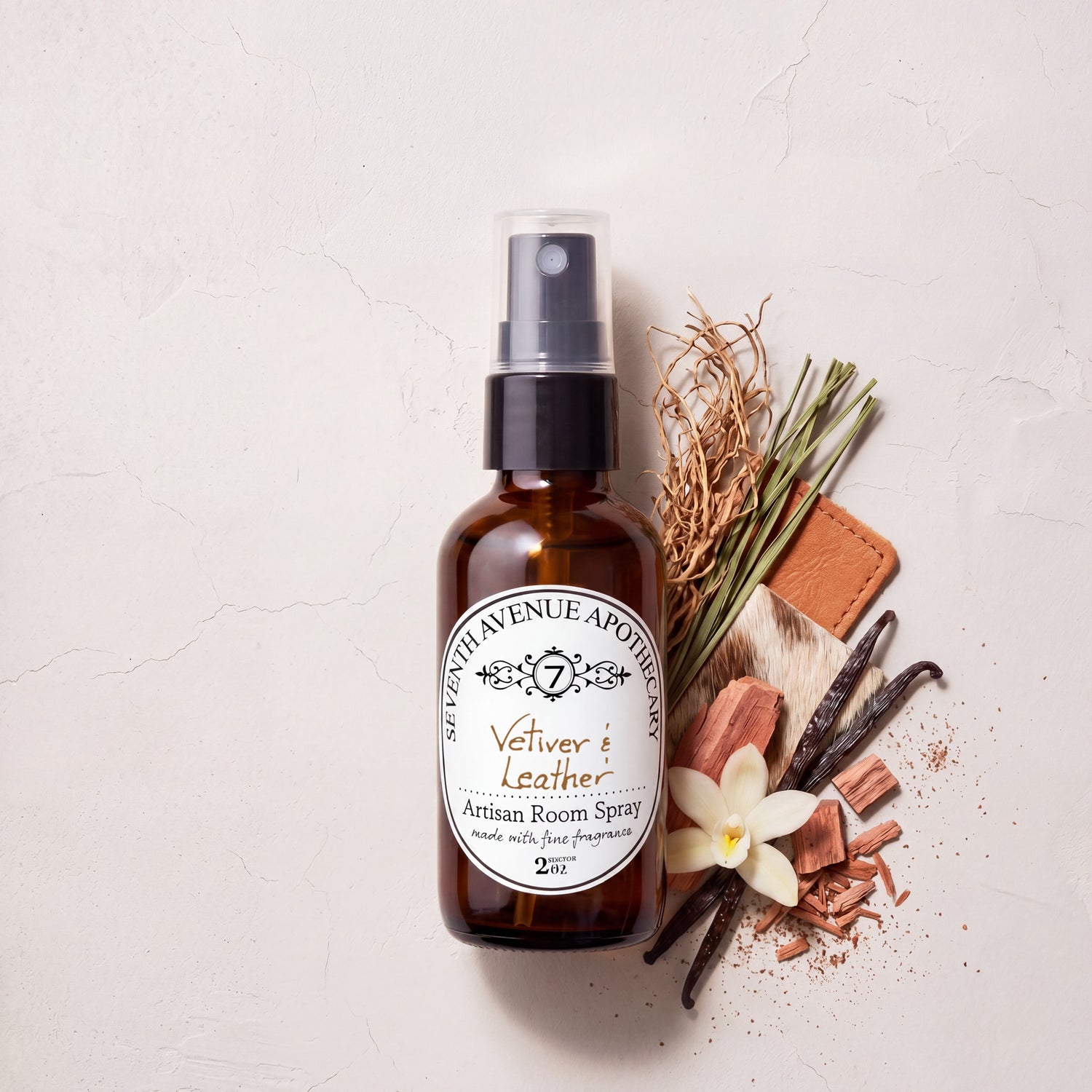Vetiver + Leather - Artisan Room Spray
