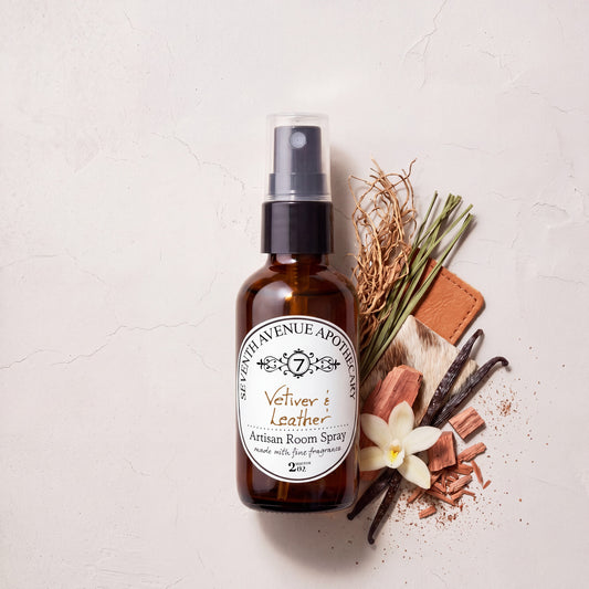 Vetiver + Leather - Artisan Room Spray