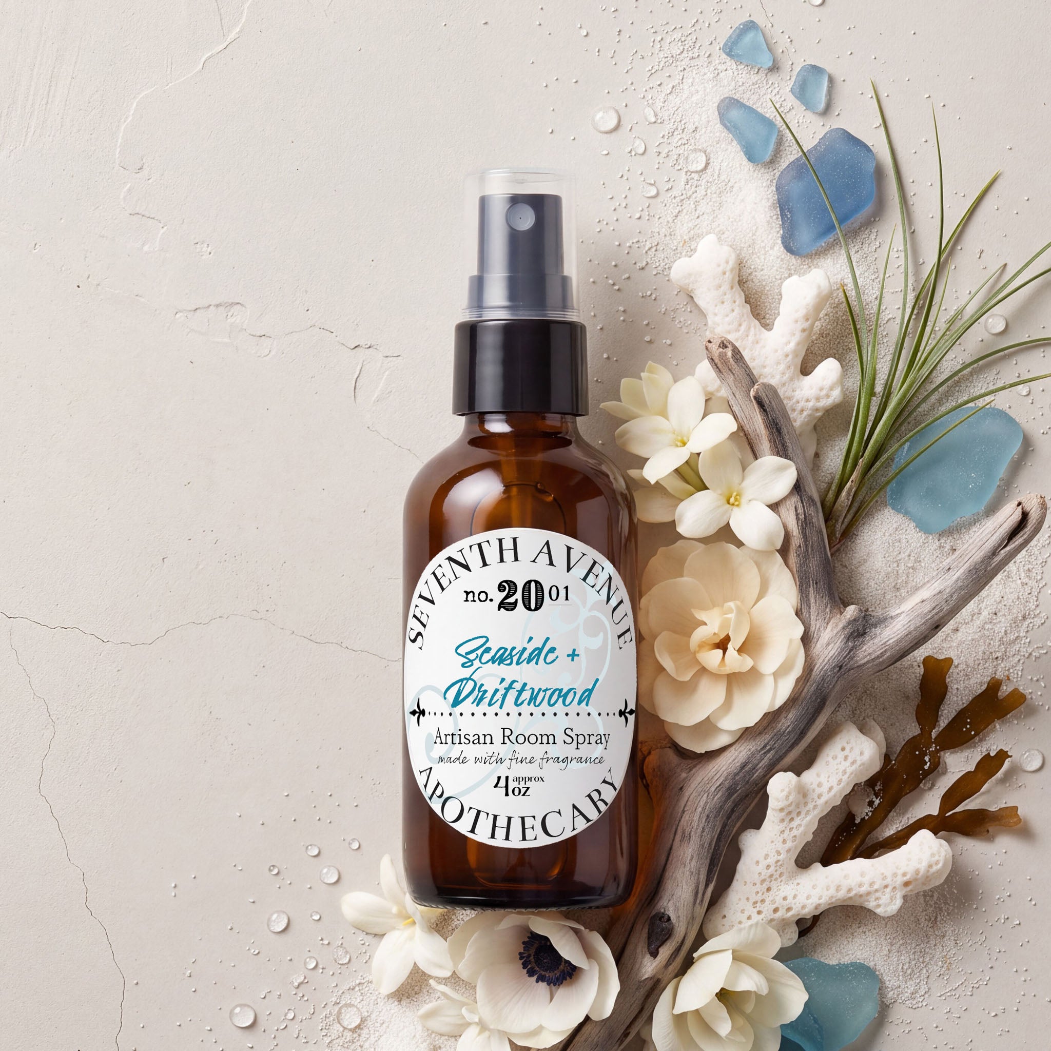 Seaside + Driftwood - Artisan Room Spray – Seventh Avenue Apothecary