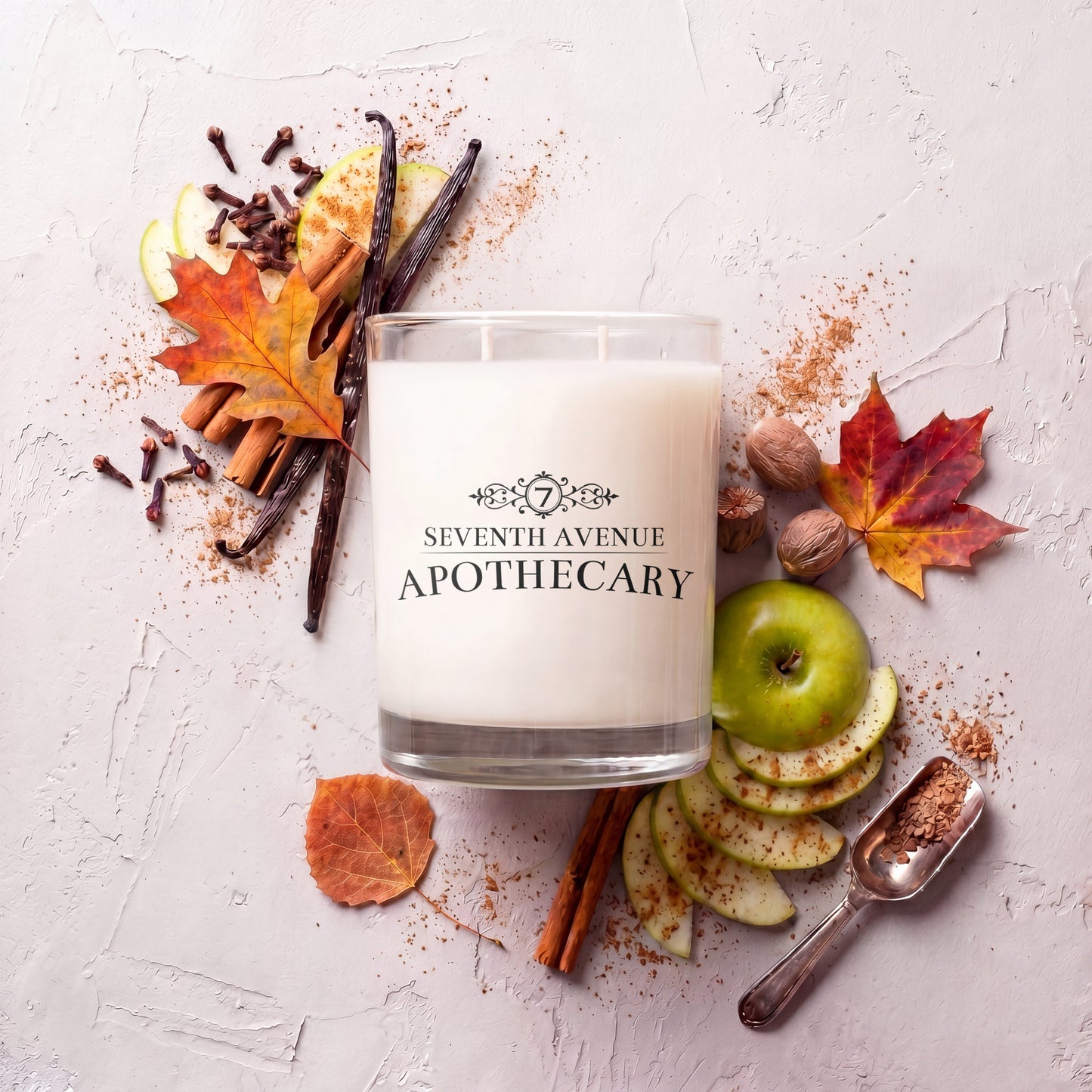 Cider + Mulled Spices - Signature Glass Candle