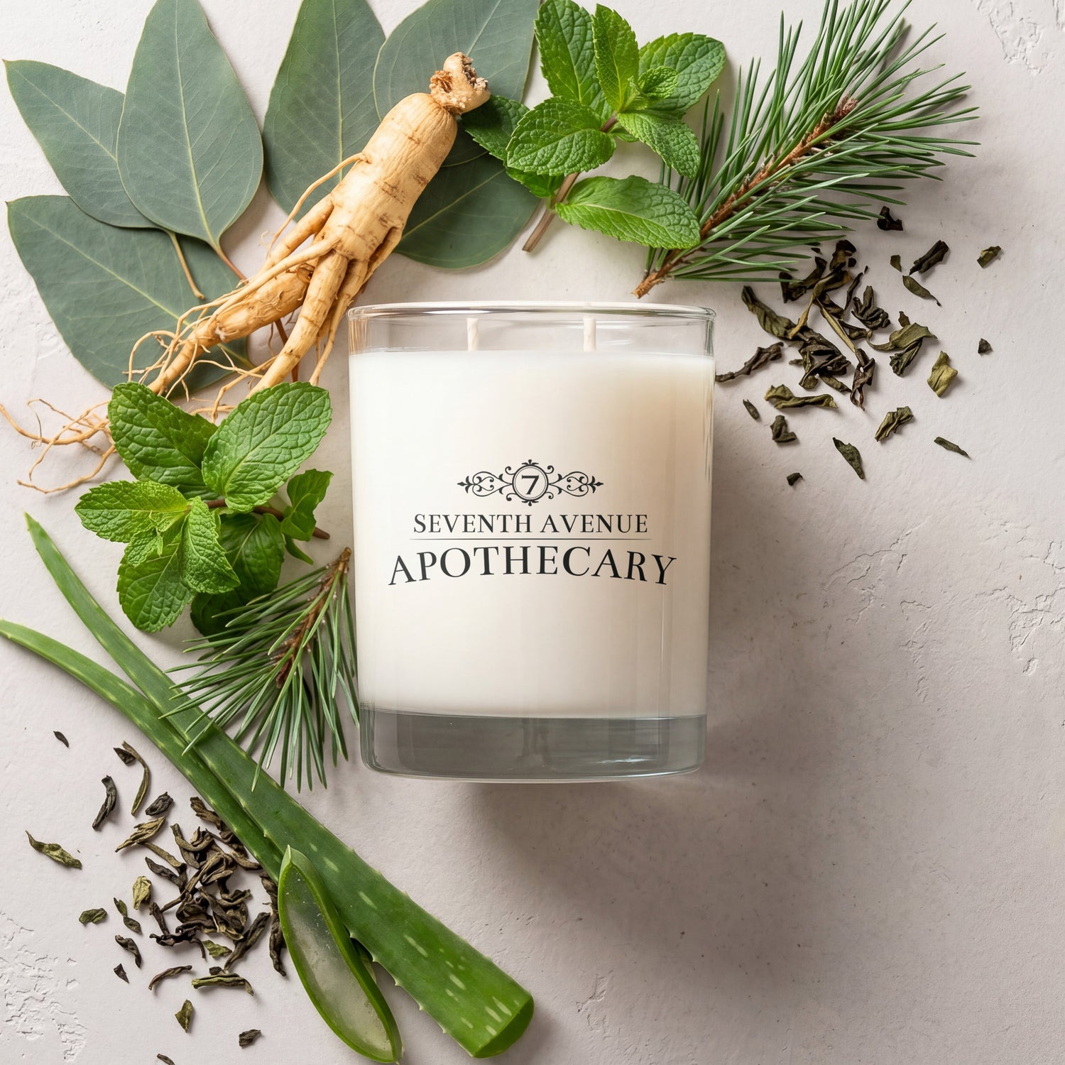 Eucalyptus + Ginseng - Signature Glass Candle