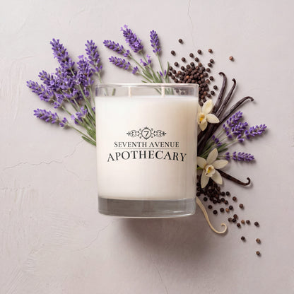 Lavender + Black Pepper - Signature Glass Candle