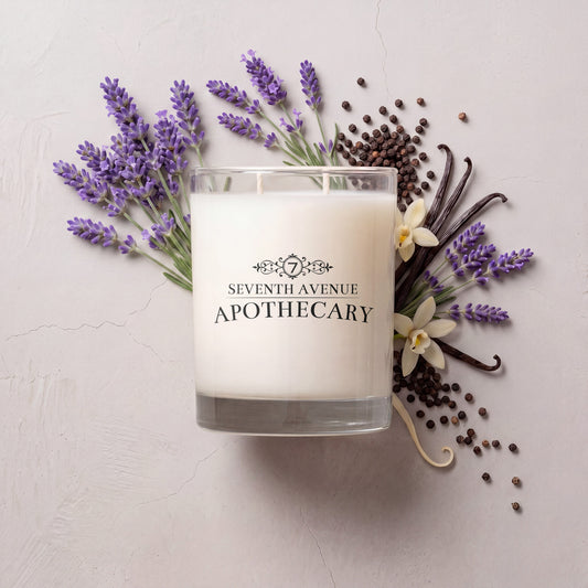 Lavender + Black Pepper - Signature Glass Candle