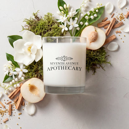 Magnolia + Oakmoss - Signature Glass Candle