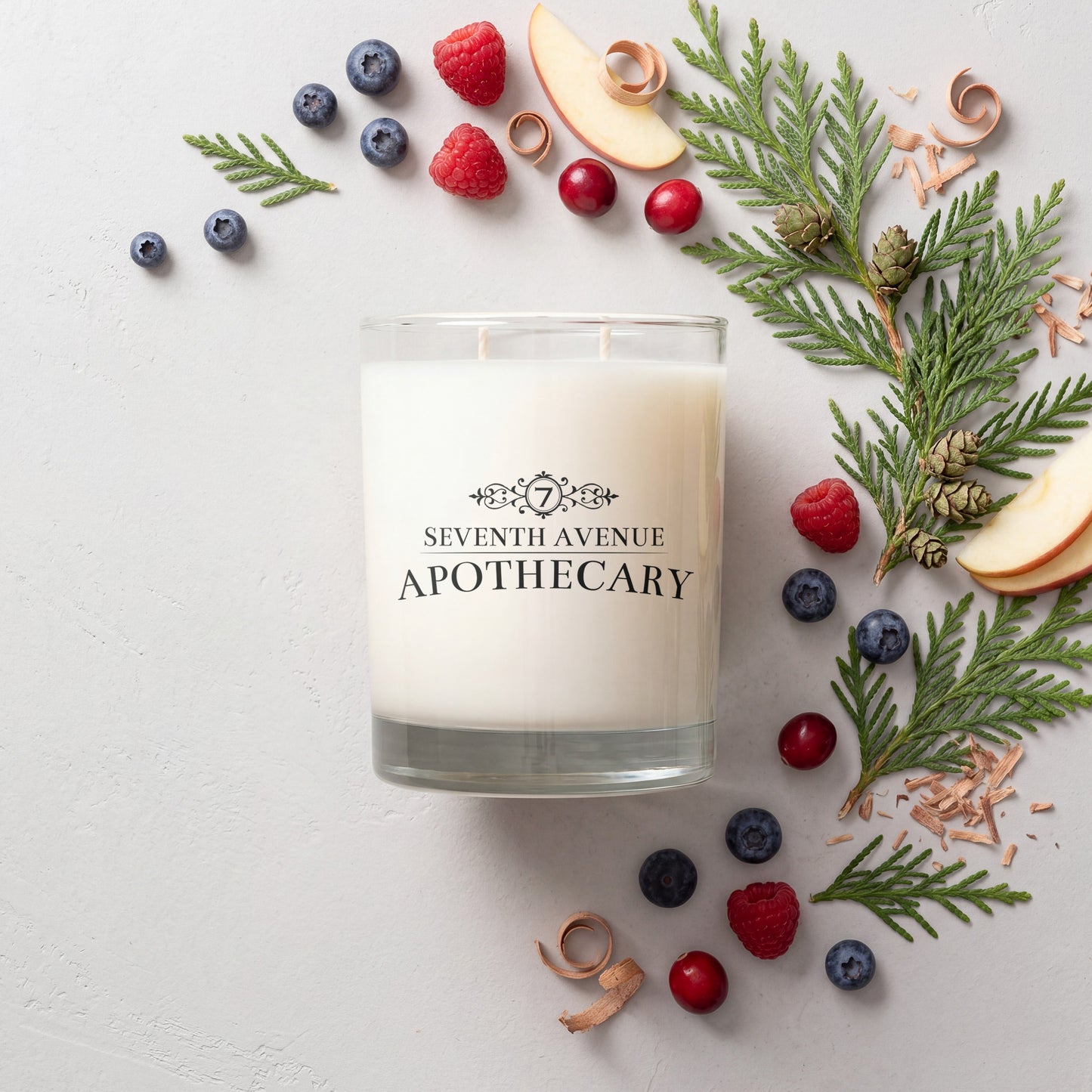 Nordic Berry + Cedar - Signature Glass Candle