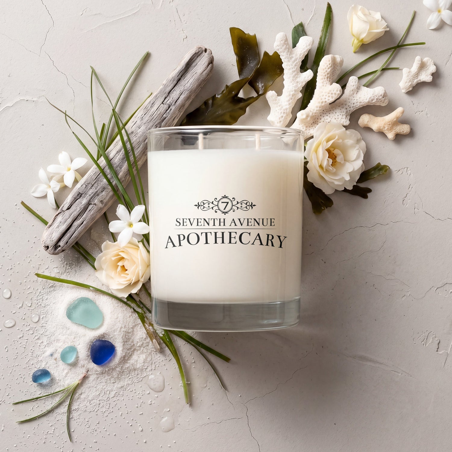Seaside + Driftwood - Signature Glass Candle