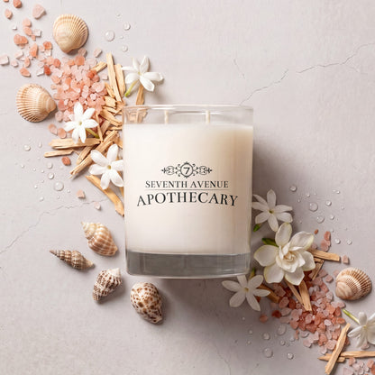 Sea Salt + Sandalwood - Signature Glass Candle
