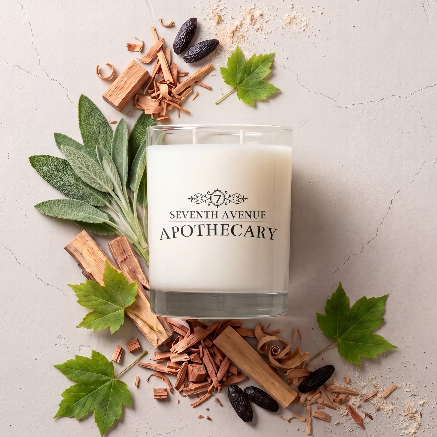 Sycamore + Sage - Signature Glass Candle
