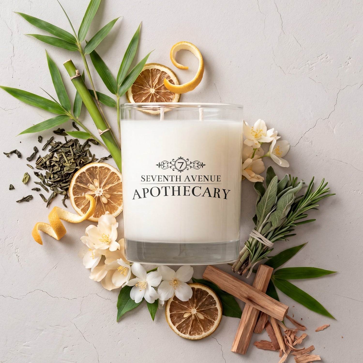 Tranquil Bamboo - Signature Glass Candle