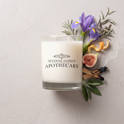 Wild Iris + Ember Soy Wax Candle - Signature Glass