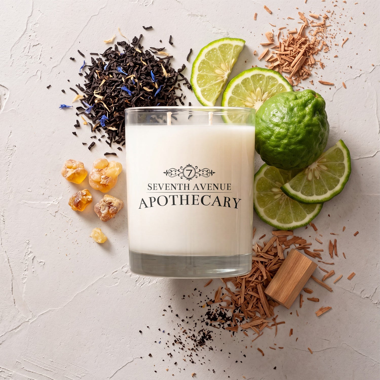 Bergamot + Black Tea - Signature Glass Candle