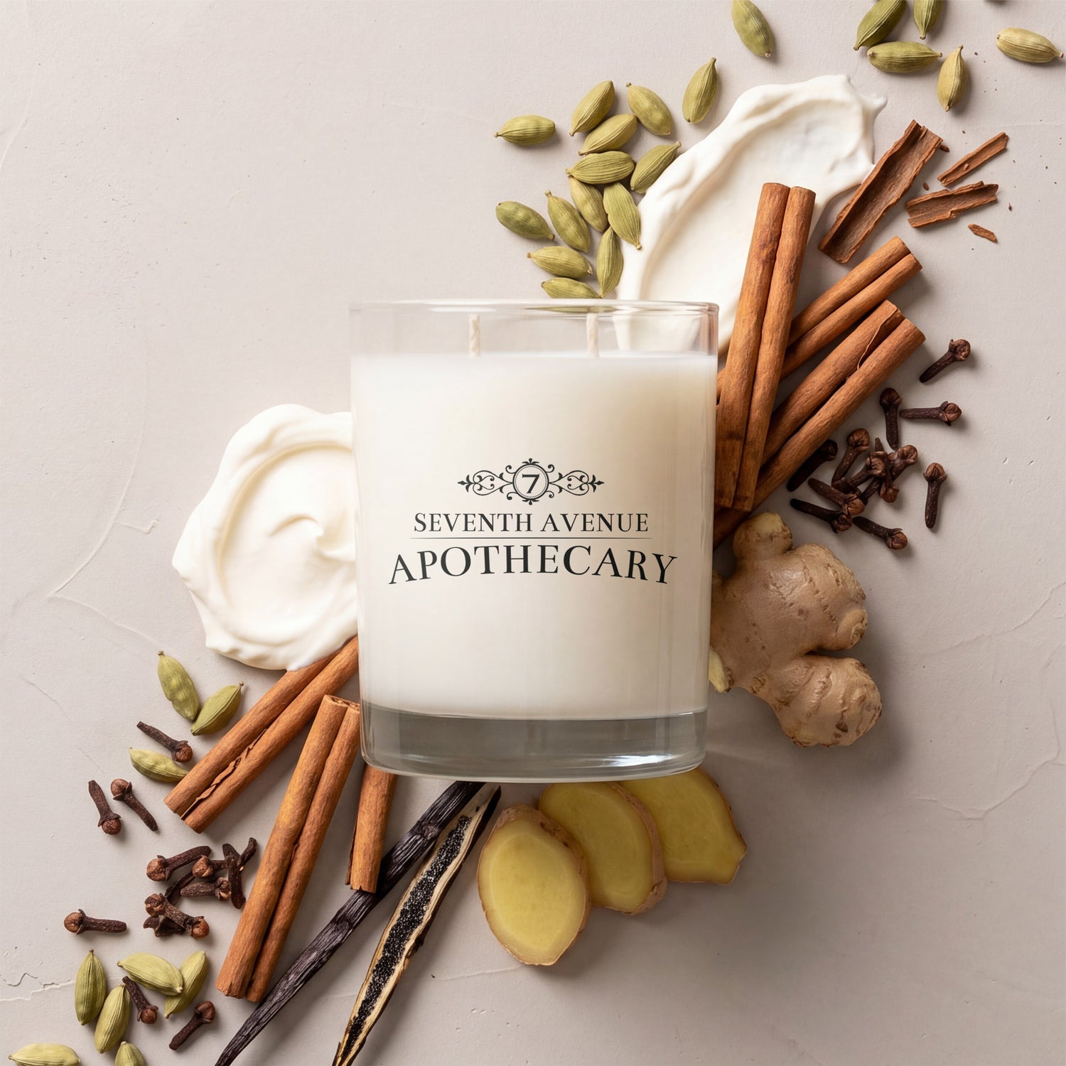 Chai Spice Latte - Signature Glass Candle