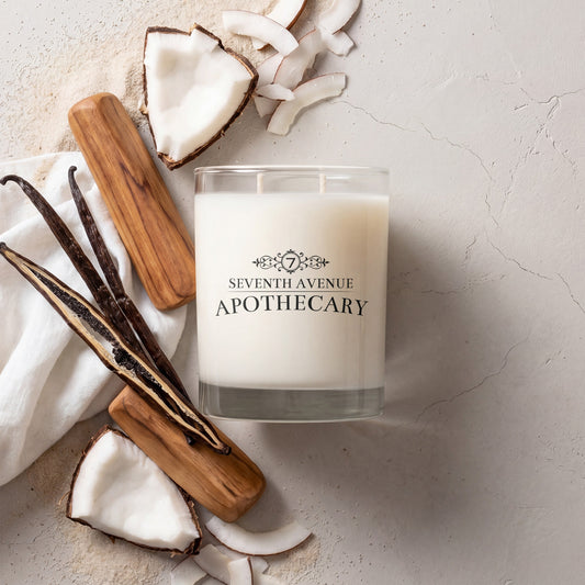 Coconut + Sweet Musk - Signature Glass Candle