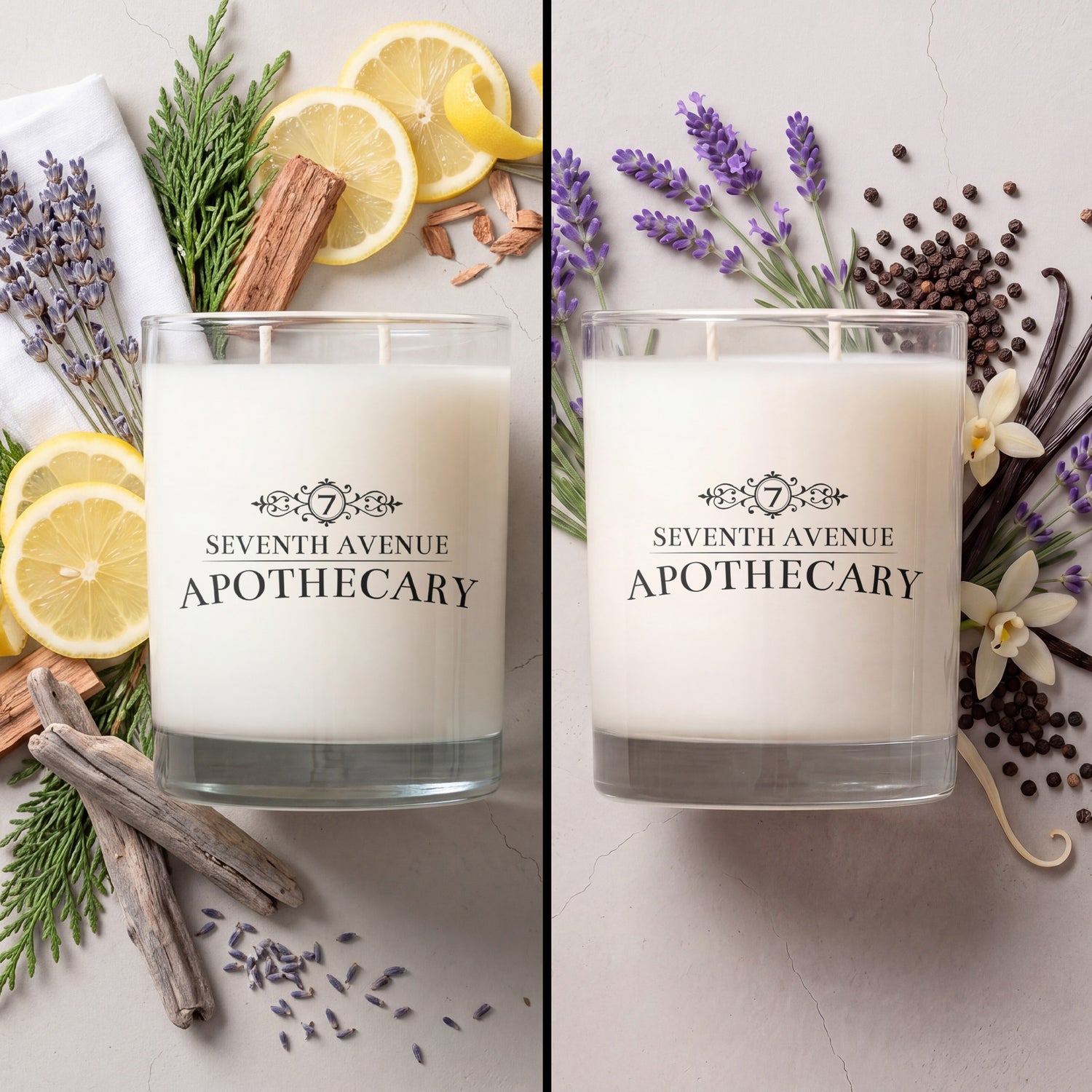 Fresh Linen + Peppery Lavender: 2-Pack