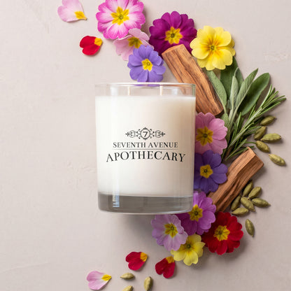 Primrose + Teakwood - Signature Glass Candle