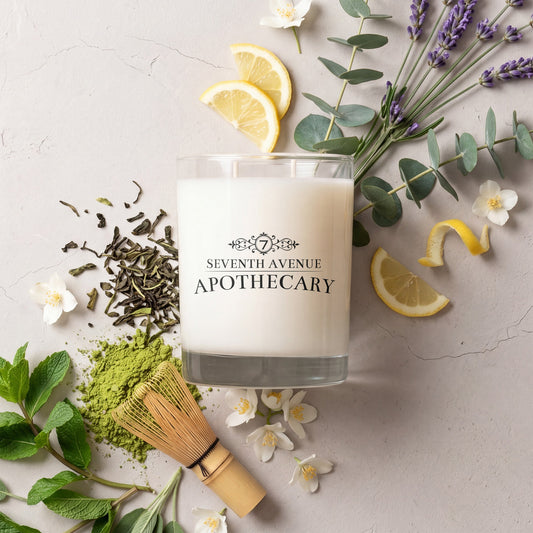 Spearmint + Matcha - Signature Glass Candle