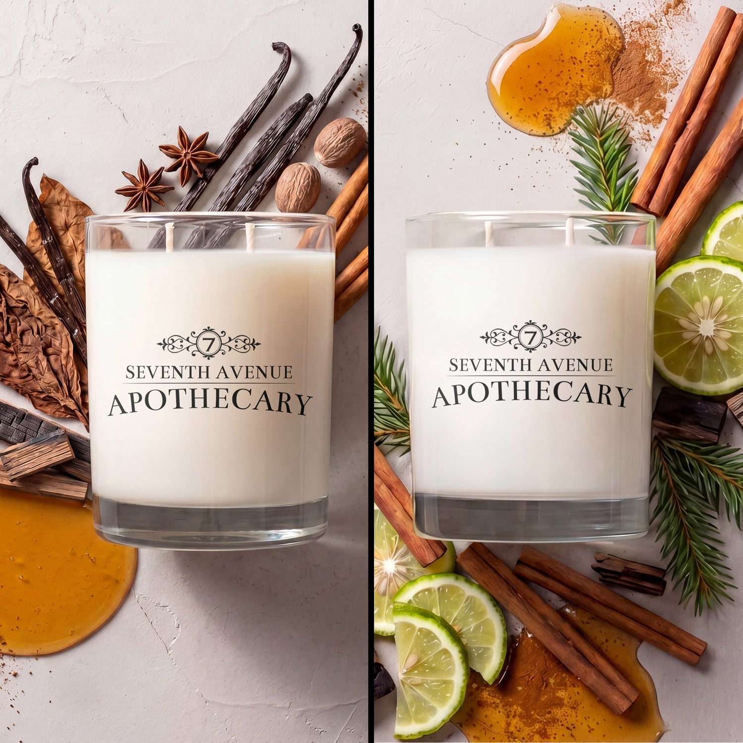 Perfectly Crafted Cocktail - 2-Pack Signature Glass Candles Gift
